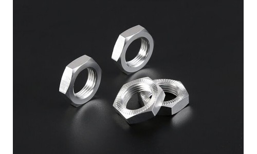 Losi 5ive LT Wheel Nuts SILVER - 4pcs | Rovan Sports